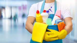 Team of Professional Cleaners for Office Cleaning